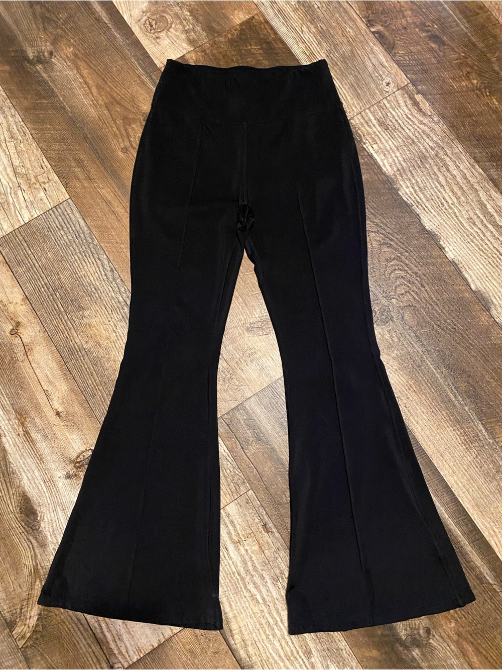 Black Flare Cotton On Pants